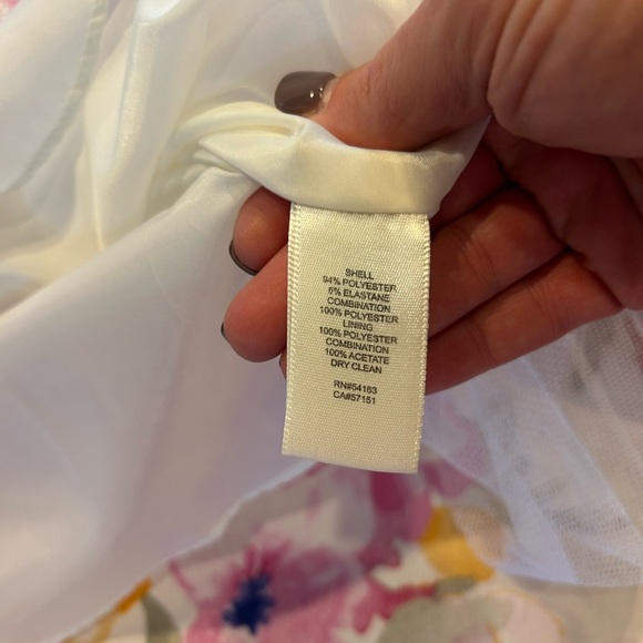 NWT Eliza J Poppy Floral Maxi Print Block Ball Gown Dress Sz 8 Formal Event - Picture 11 of 16